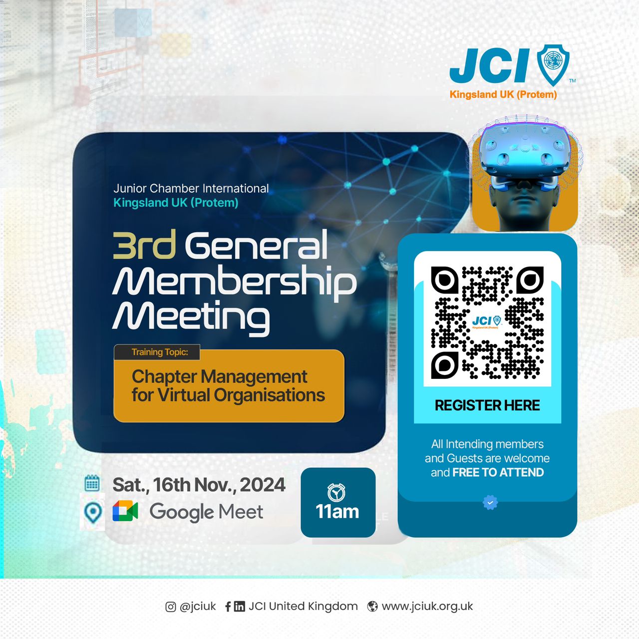 3rd General Membership Meeting